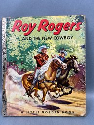 Little Golden Books Roy Rogers And The New Cowboy.