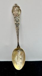 Sterling Silver Spoon -Old Block House Centralia