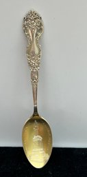 Sterling Silver Admiral Semmes Monument Souvenir Spoon