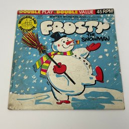 Preowned Frosty The Snowman 45rpm Winter Wonderland
