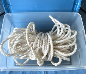 Long White Durable Boat Rope *Local Pick-up Only*
