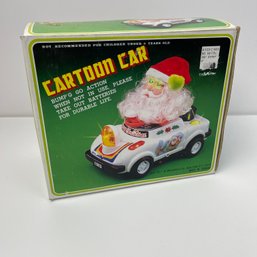 Cartoon Car Santa Car Battery Operated UNTESTED