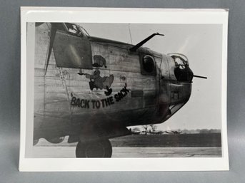 Vintage Air Force Photo.