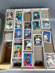 18.5x 15 Inch Box Of 1989 Topps Baseball Cards.