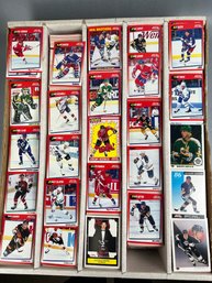 18.5x15 Inch Box Of Mostly 1991 Score Hockey Cards.