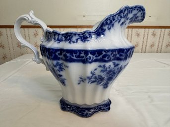 Touraine By Henry Alcock Flow Blue Pitcher