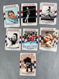 Lot Of 1988 Olympic Hall Of Fame Cards.