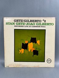 Getz Gilberto 2 Live At Carnegie Hall Vinyl Record