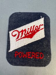 Vintage Denim Miller Powered Jacket Patch.