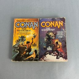 Robert Jordan:  Conan The Invincible & Conan The Magnificent