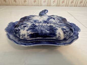 Burgess And Leigh Footed Covered Vegetable Dish