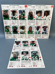 1993 McDonald's Philadelphia Eagles Uncut Team Set