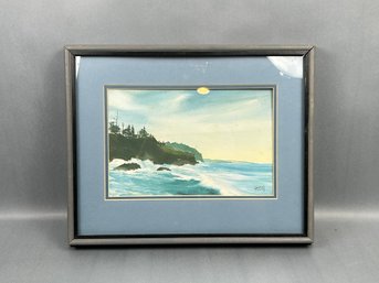 Pacific Surf, Charles Mulvey Signed Print