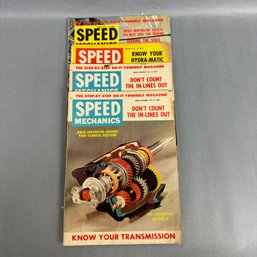 Lot Of Speed Mechanics Magazines - 1950s