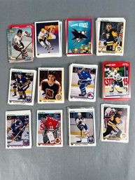 Lot Of Various Makers And Years Hockey Cards.