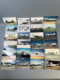 25 Assorted Photos Of Aircraft.