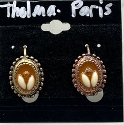 Thelma Paris Fall Colors, Pierced Earrings