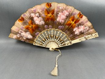 Vintage Spanish Decorative Fan.