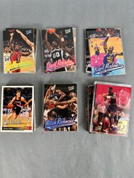 Lot Of Various Maker Basketball Cards.