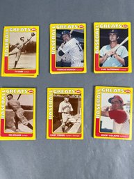 Lot Of 44 Swell Baseball Greats Cards.