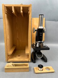 Vintage Tasco Deluxe Microscope.