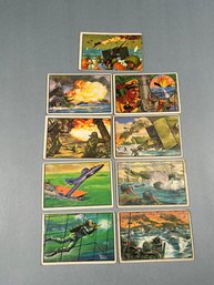 US Navy Victories Lot Of 9 Cards