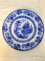 Royal Doulton Madras Flow Blue Plate