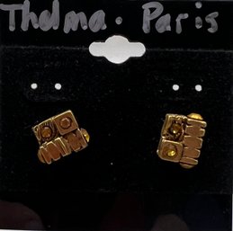 Thelma Paris Fall Colors, Pierced Post  Earrings