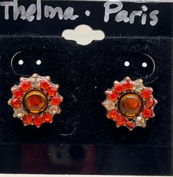 Thelma Paris Fall Colors, Pierced Post  Earrings