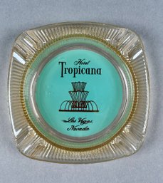 Vintage Glass Hotel Tropicana Las Vegas Ashtray