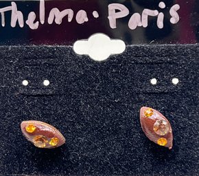 Thelma Paris Fall Colors, Pierced Post  Earrings