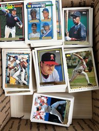 11.5 X 8.5 Inch Box Of 1992 Topps Baseball Cards.