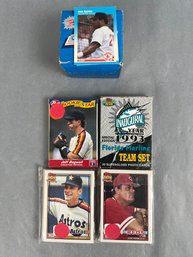Lot Of Baseball Cards Various Makers Some Team Sets And Mini Cards.