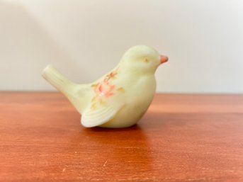 Fenton Glass Bird - Handpainted By D. Hill
