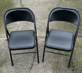Black Folding Chairs *Local Pick-Up Only*