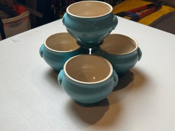 Le Creuset Stoneware Heritage Soup Bowls Set Of 4