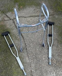 Adjustable Walker & Crutches *Local Pick-Up Only*