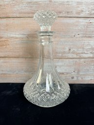 Pressed Glass Decanter*Local Pick Up Only*