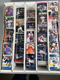 18.5x15 Box Of Mixed Baseball And Hockey Cards.