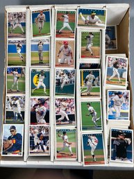 Large 18.5x15 Box Of 1993 Upper Deck Baseball Cards.