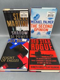 4 Books-Jack Higgins, Kenneth Sewell, Michael Palmer & Steve Martini