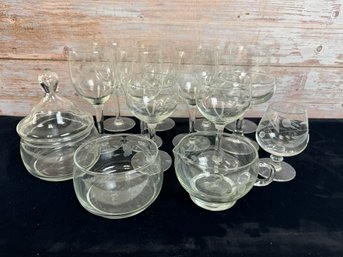 Mixed Lot Of Glass By Princess House *Local Pick Up Only*
