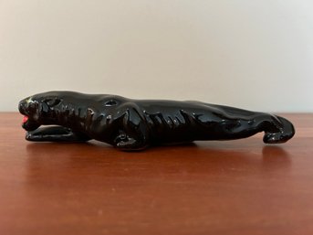 Vintage Stalking Panther Figurine - Japan