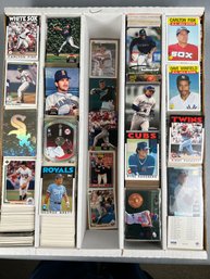 Boxed Lot Of Miscellaneous Baseball Cards B