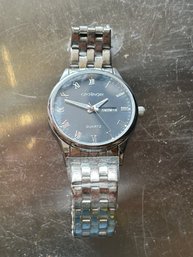 Crownqin Silver Watch *Local Pick-Up Only*