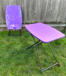 Purple Folding Tables *Local Pick-Up Only*