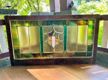 Antique Stained Glass Window