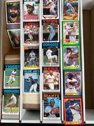 Large Box Of Baseball Cards, Topps 1986, 1988, 1993 And Some 1990 Score Cards.