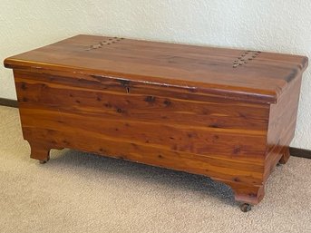 Lane Cedar Chest With Copper Accents