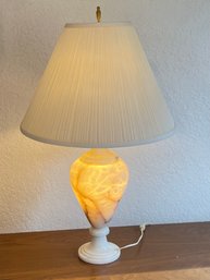 Alabaster Urn Lamp (B)-local Pickup